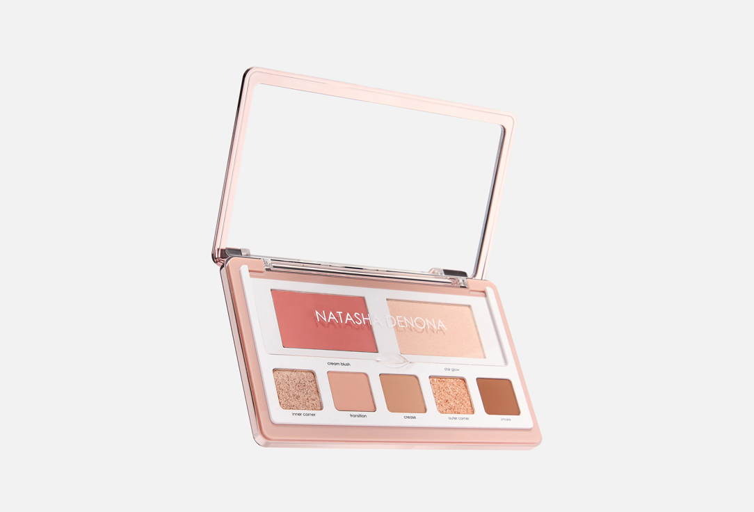 NATASHA DENONA FACE PALETTE GLAM Light 13 g NATASHA DENONA FACE PALETTE GLAM