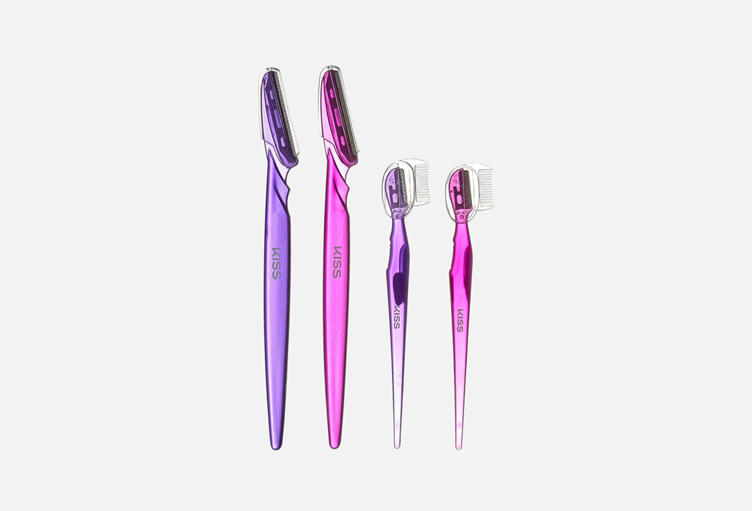 Kiss Eyebrow trimmer with large and small blades SHAPE & TRIM