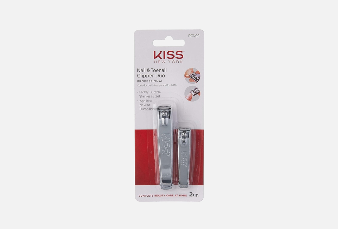 KISS NEW YORK Professional Nail and toenail clipper set Clipper Duo