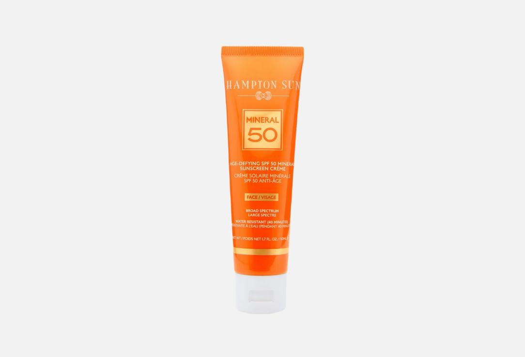 Hampton Sun Face Sunscreen Cream SPF50 Age-Defying Mineral Crème