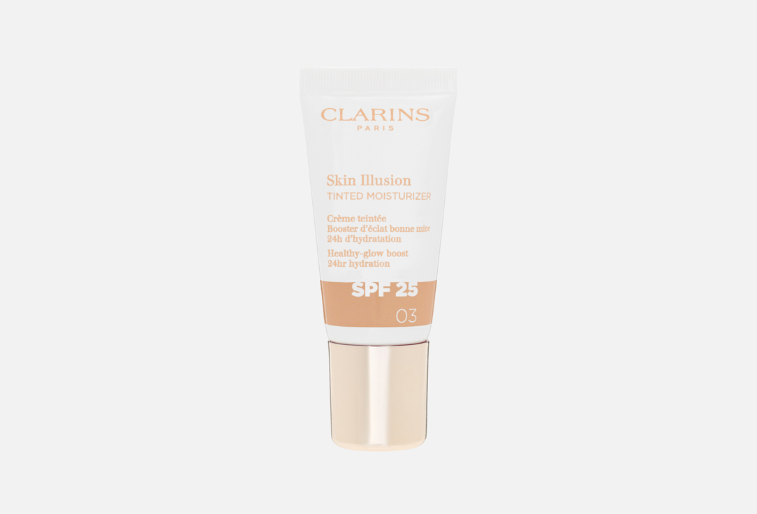Clarins Illuminating Creamy Foundation SPF25 Skin Illusion Tinted Moisturizer