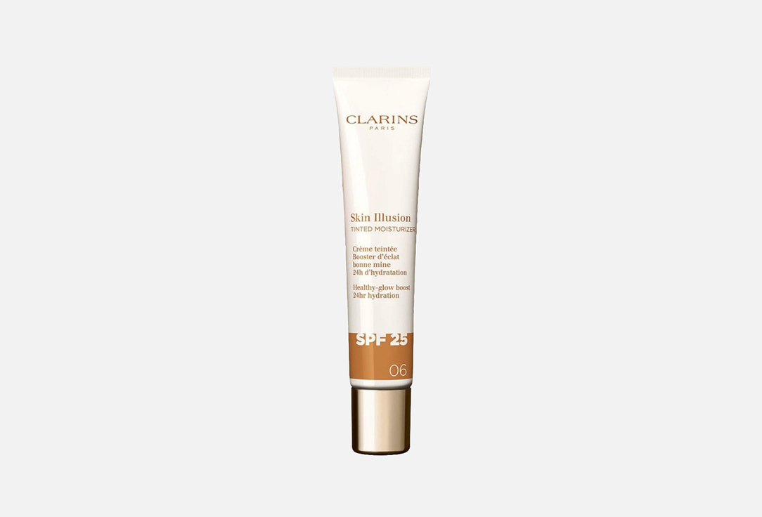 Clarins Illuminating Creamy Foundation SPF25 Skin Illusion Tinted Moisturizer