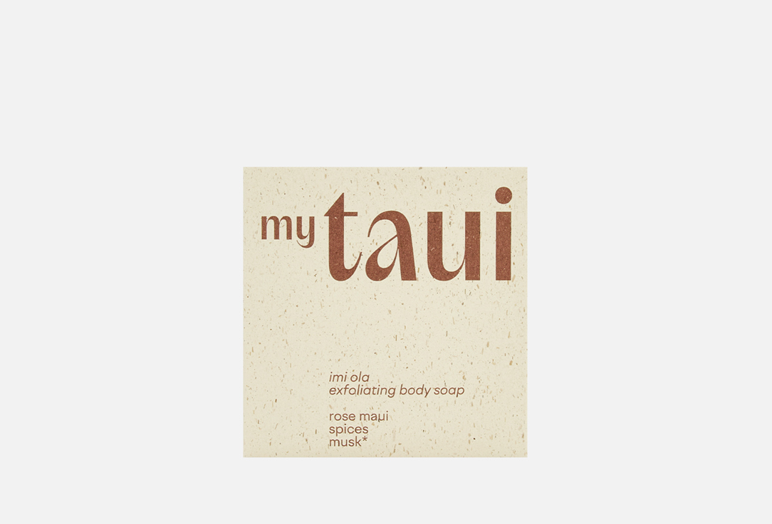 myTAUI PEELING SOAP WITH NATURAL PARTICLES imi ola exfoliating body soap