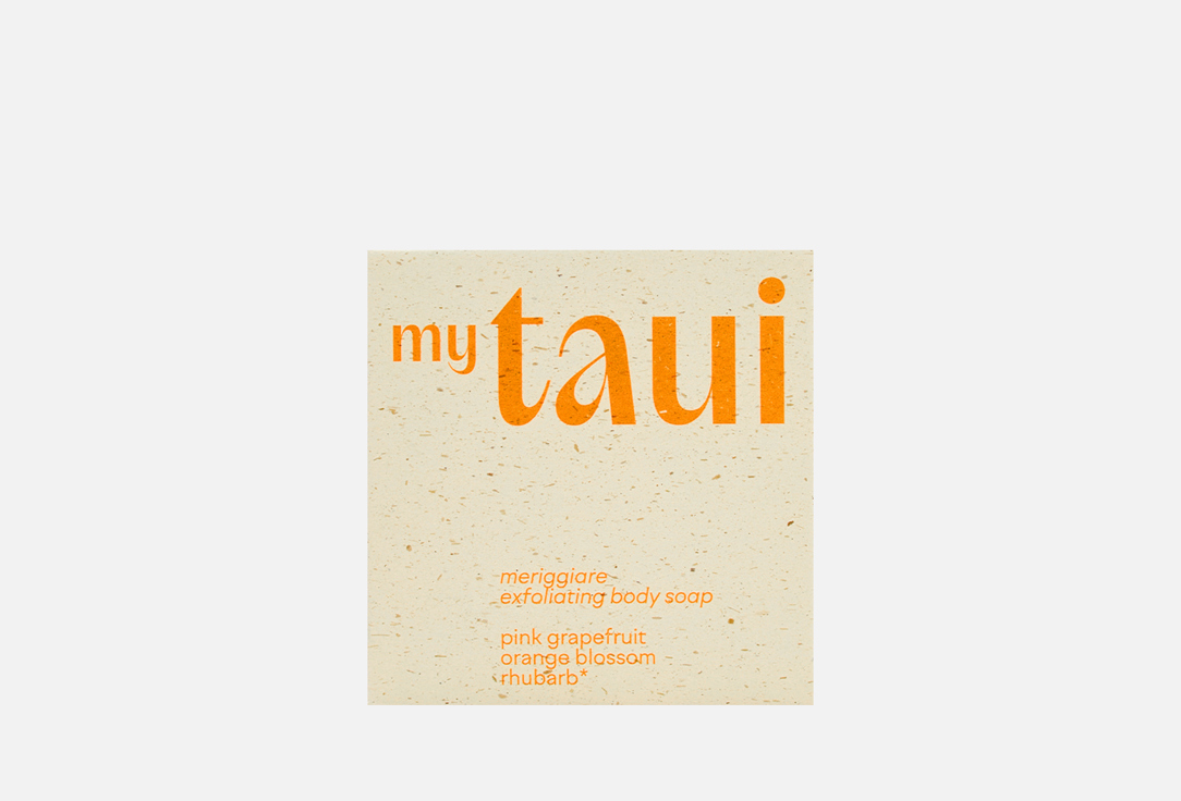 myTAUI Peeling Soap With Natural Particles Meriggiare Exfoliating Body Soap 95 g myTAUI Peeling Soap With Natural Particles Meriggiare Exfoliating Body Soap