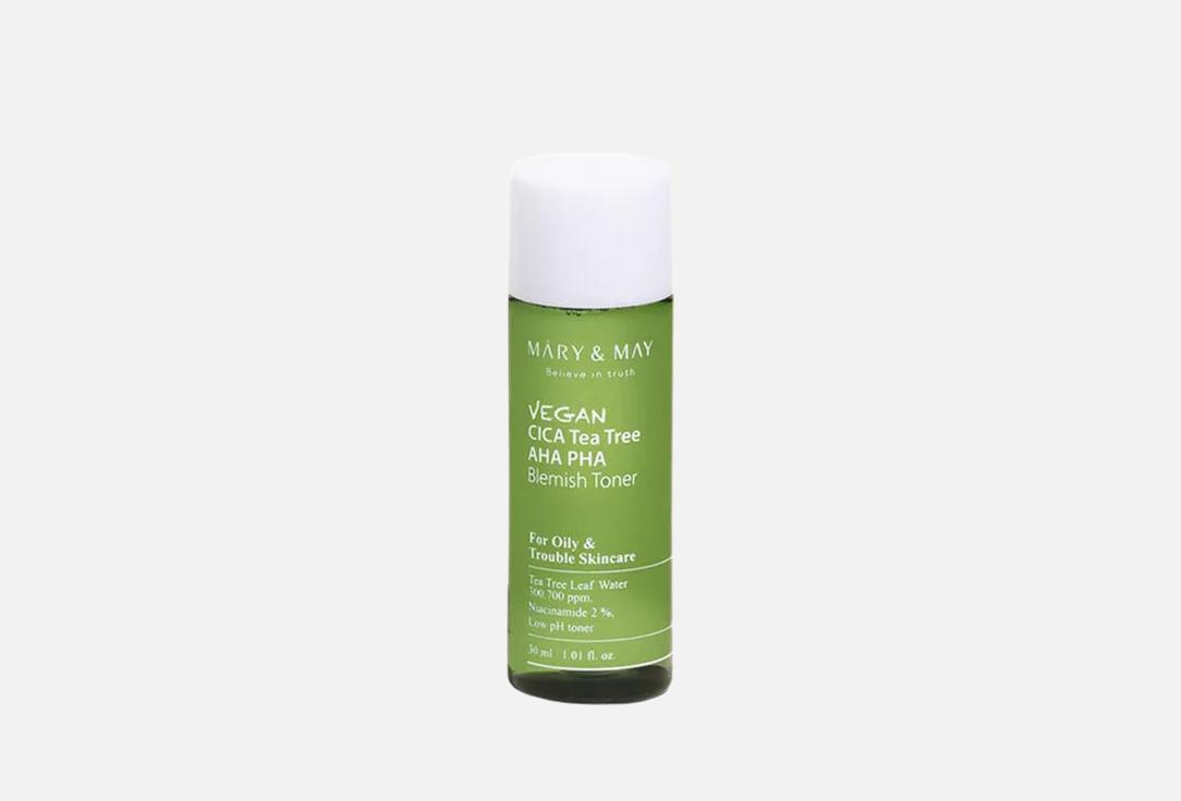 Mary&May Soothing face toner Vegan cica tea tree aha pha blemish