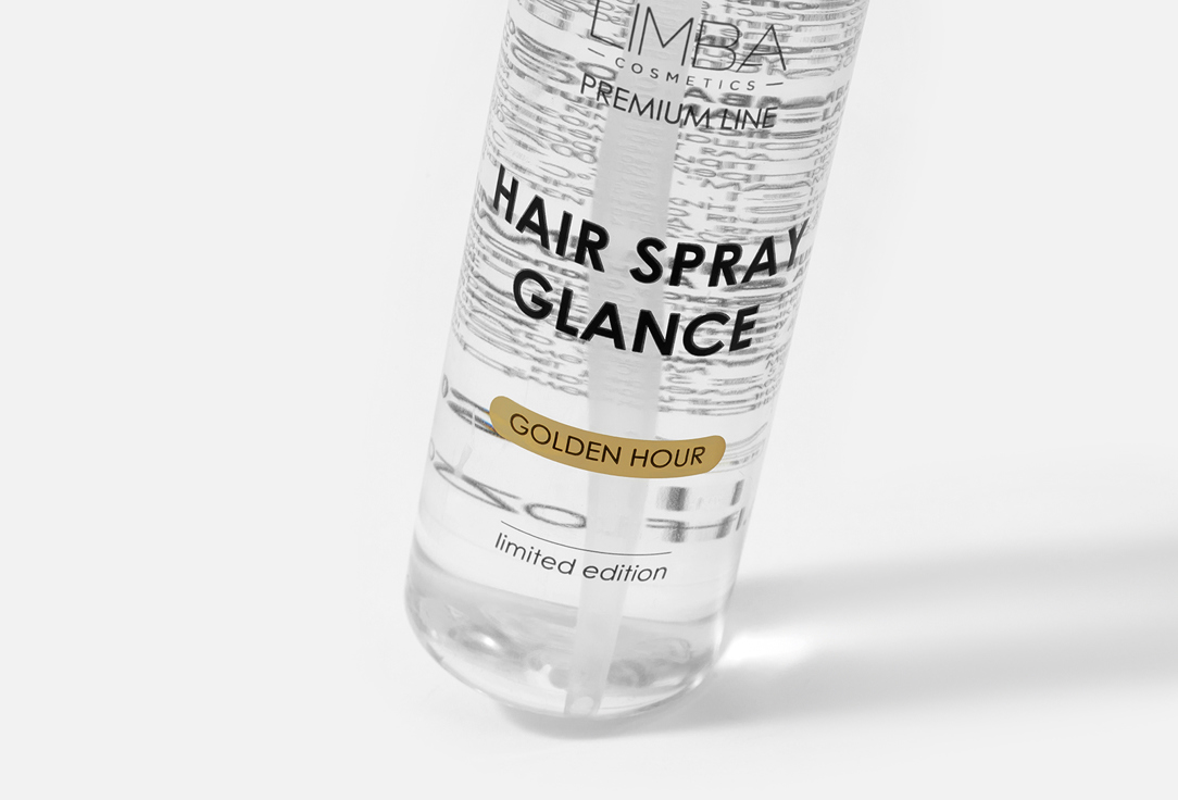 Limba Cosmetics protection Hair Spray Golden Hour