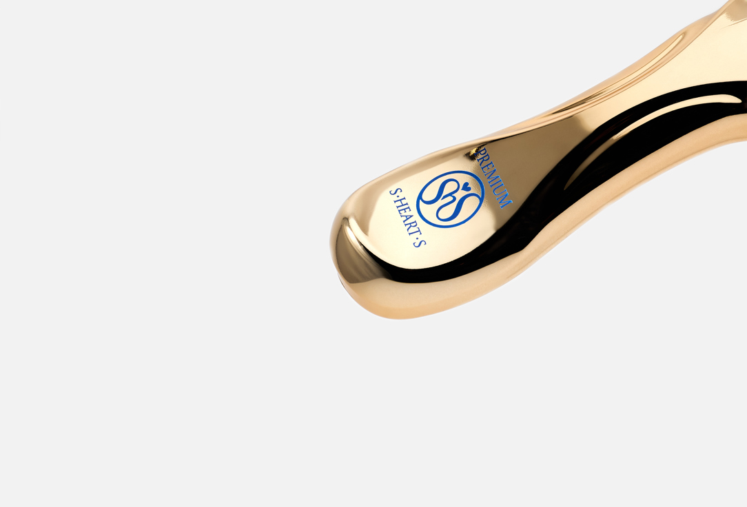 S-Heart-S Scalp Brush Champagne gold