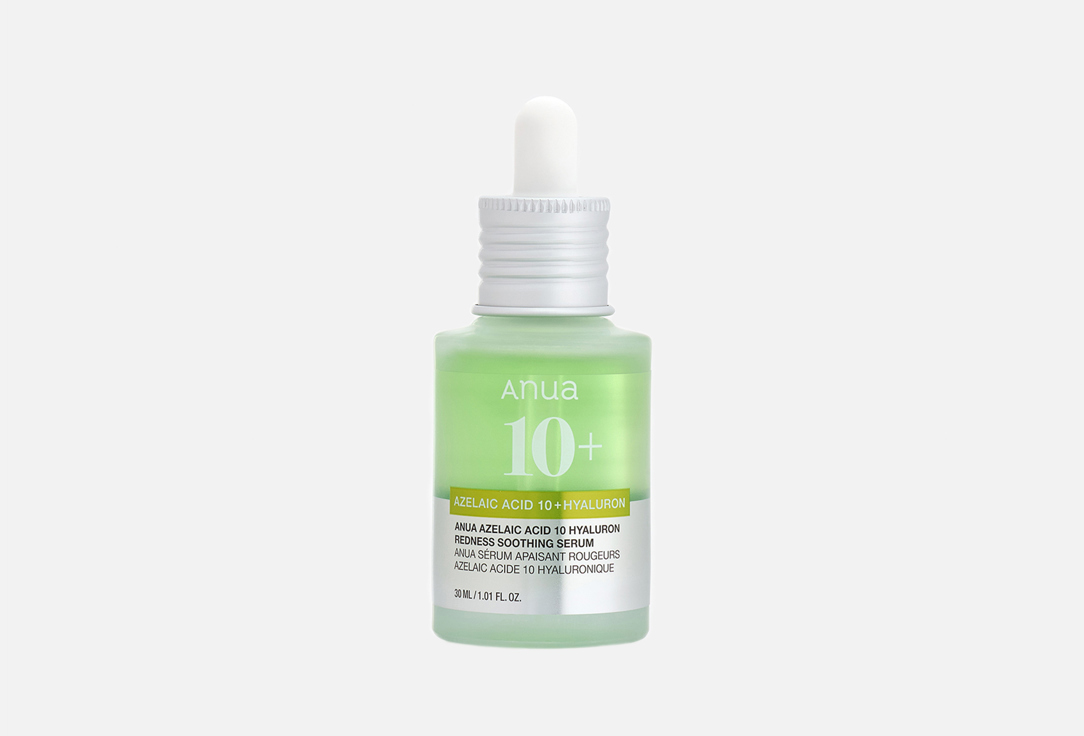 ANUA Calming Face Serum Azelaic Acid 10 and Hyaluron Redness Soothing Serum