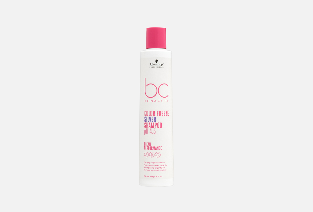 Schwarzkopf Professional Silver Shampoo for coloured hair Bonacure Color Freeze