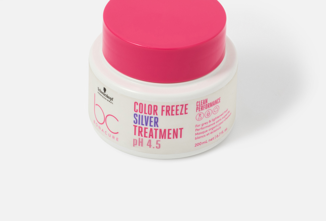 Schwarzkopf Professional Silver Treatment for coloured hair Bonacure Color Freeze