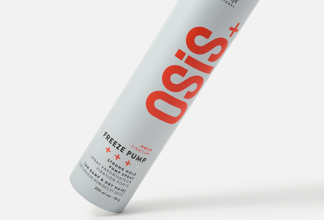 Schwarzkopf Professional Strong hold pump hair spray Osis Freeze Pump