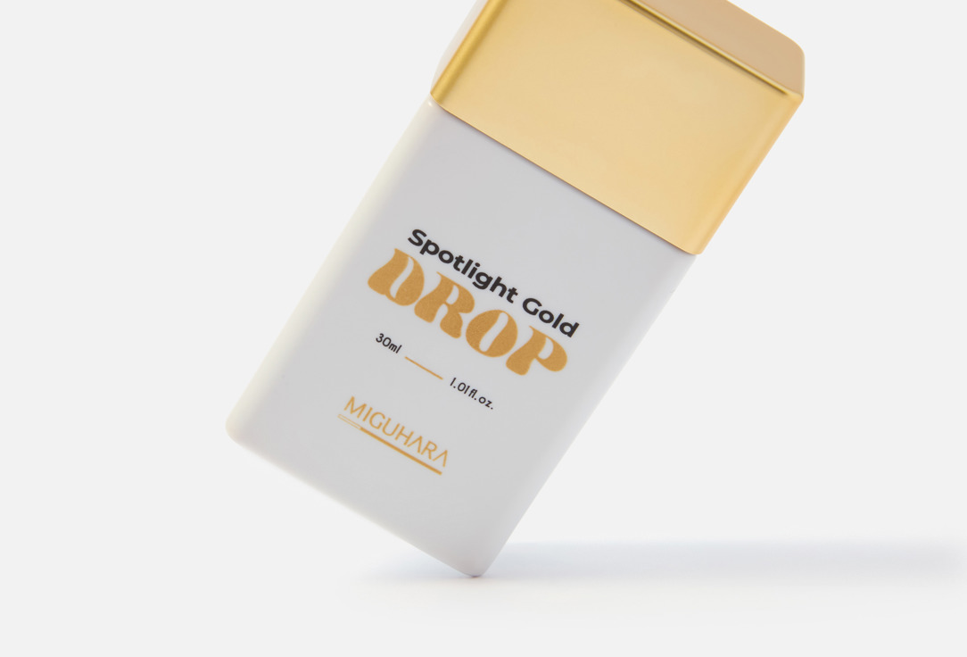 MIGUHARA Liquid Face Luminizer Spotlight Gold Drop