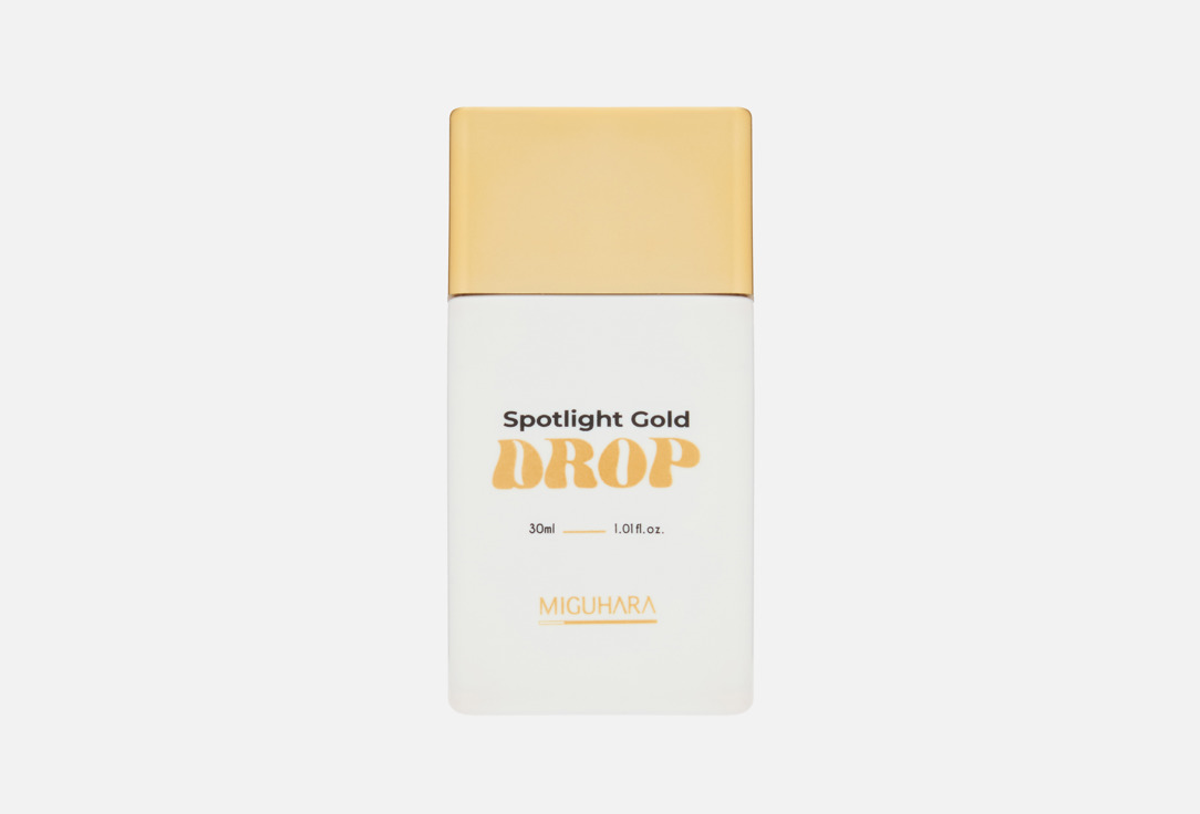 MIGUHARA Liquid Face Luminizer Spotlight Gold Drop
