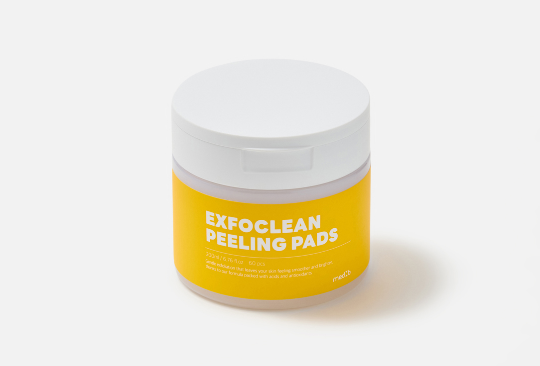 MEDB Cleansing & Moisturizing Face Pads Exfoclean Peeling Pads