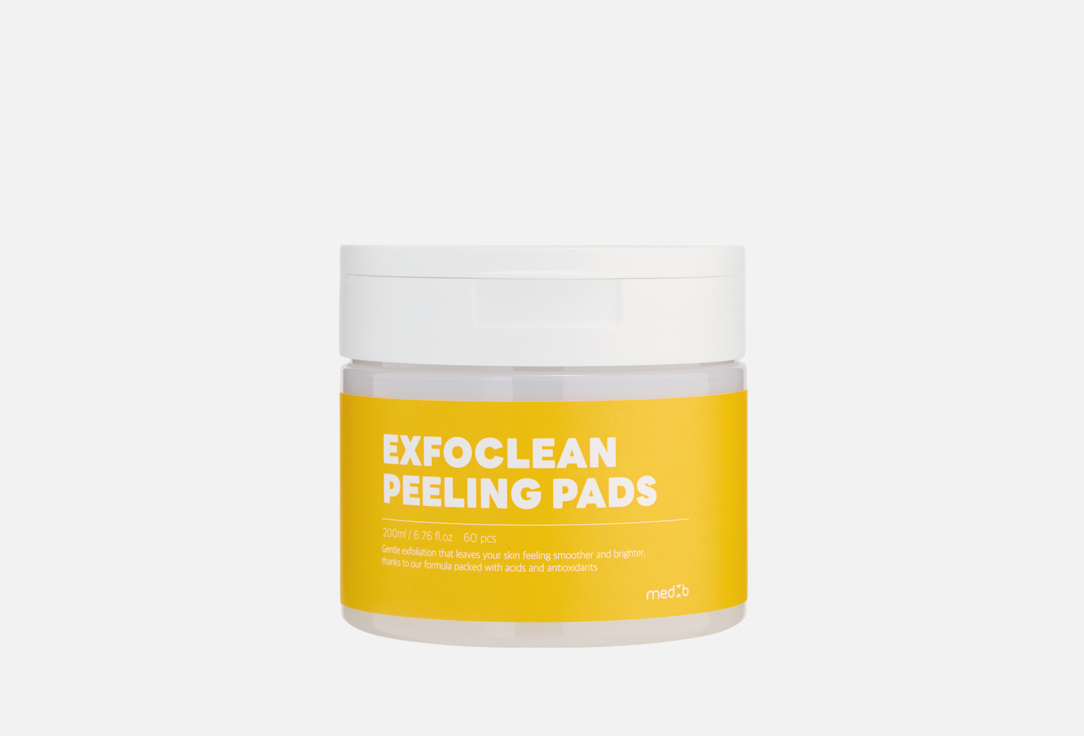 MEDB Cleansing & Moisturizing Face Pads Exfoclean Peeling Pads