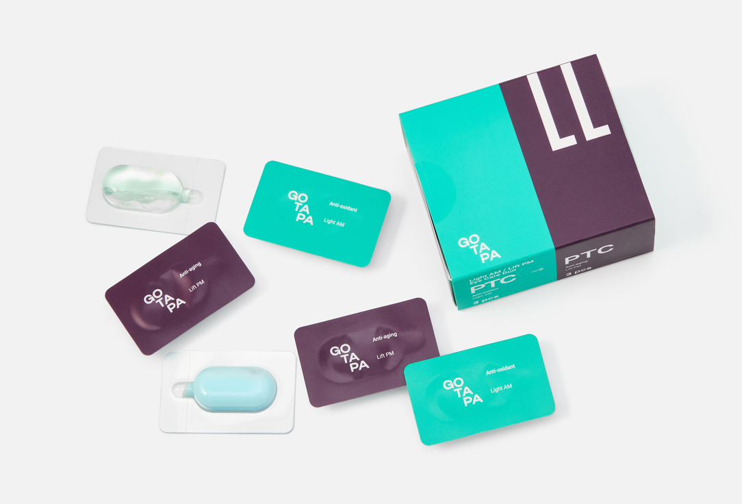 Go Tapa Liquid eye patch set Light AM/Lift PM