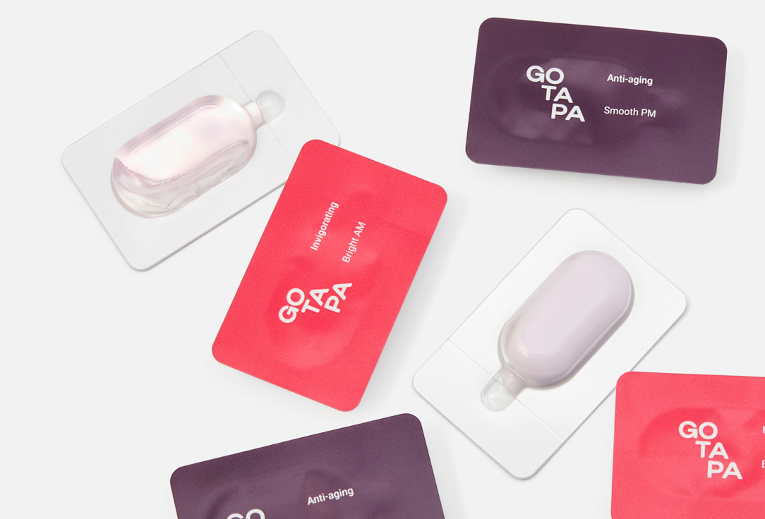 Go Tapa Liquid eye patch set Bright AM/Smooth PM