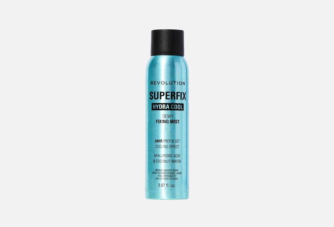 MakeUp Revolution Superfix Mist Makeup Setting Spray Superfix Hydra Cool Prep + Fix