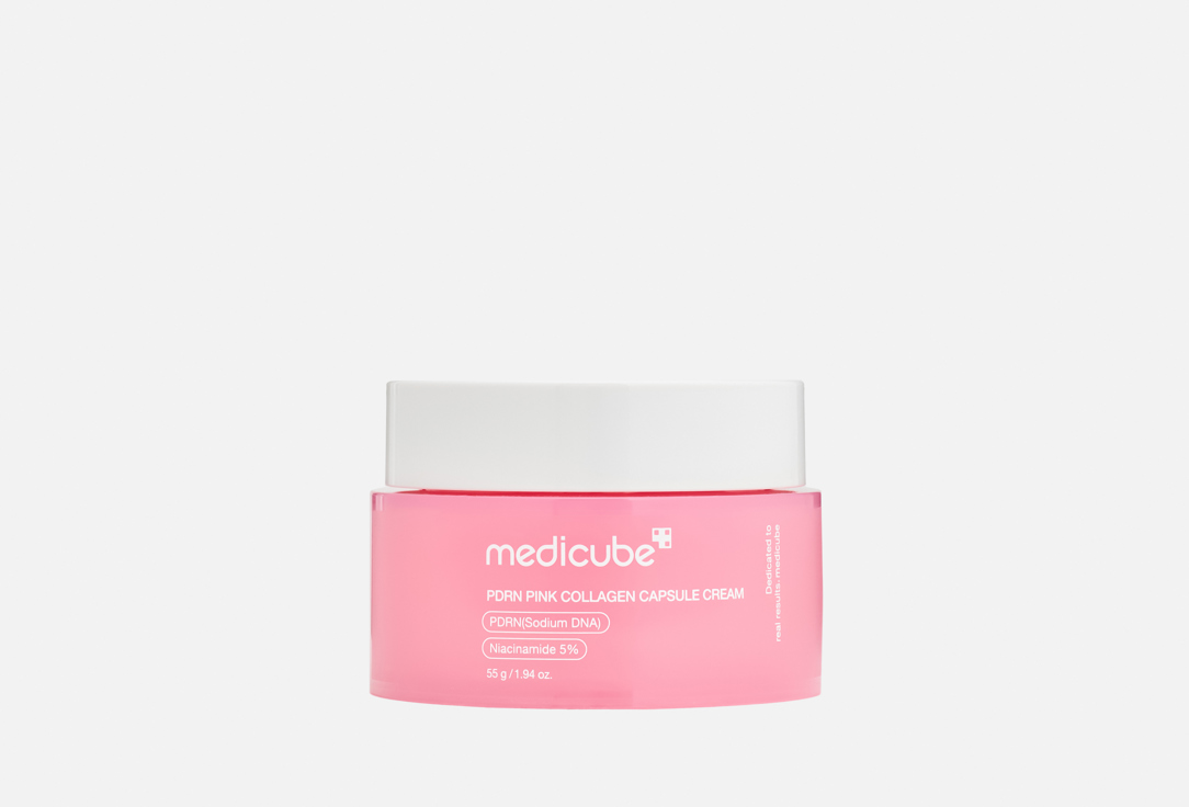 Medicube Glow-boosting moisturizing Face Cream PDRN Pink Collagen Capsule Cream