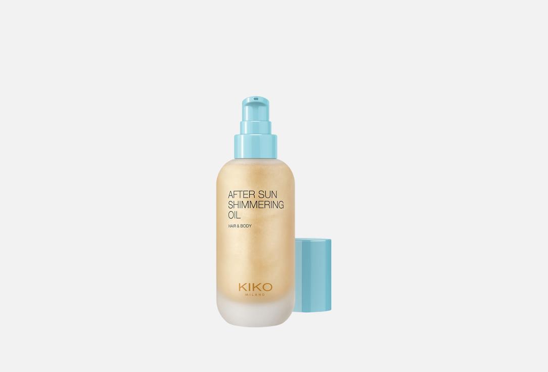 KIKO Milano Feather‑light, nourishing shimmer body & hair oil After Sun Shimmering Oil