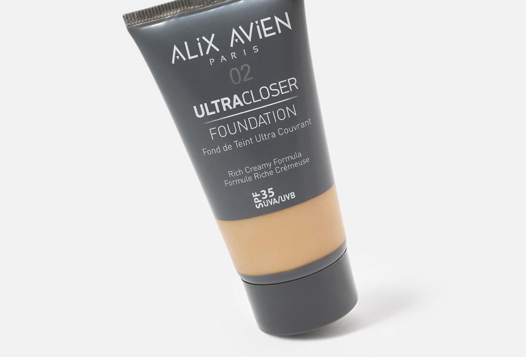 ALIX AVIEN Ultra-coverage creamy foundation SPF 35 UltraCloser Foundation