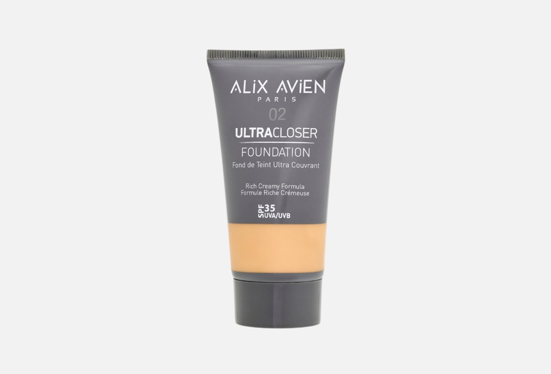 ALIX AVIEN Ultra-coverage creamy foundation SPF 35 UltraCloser Foundation