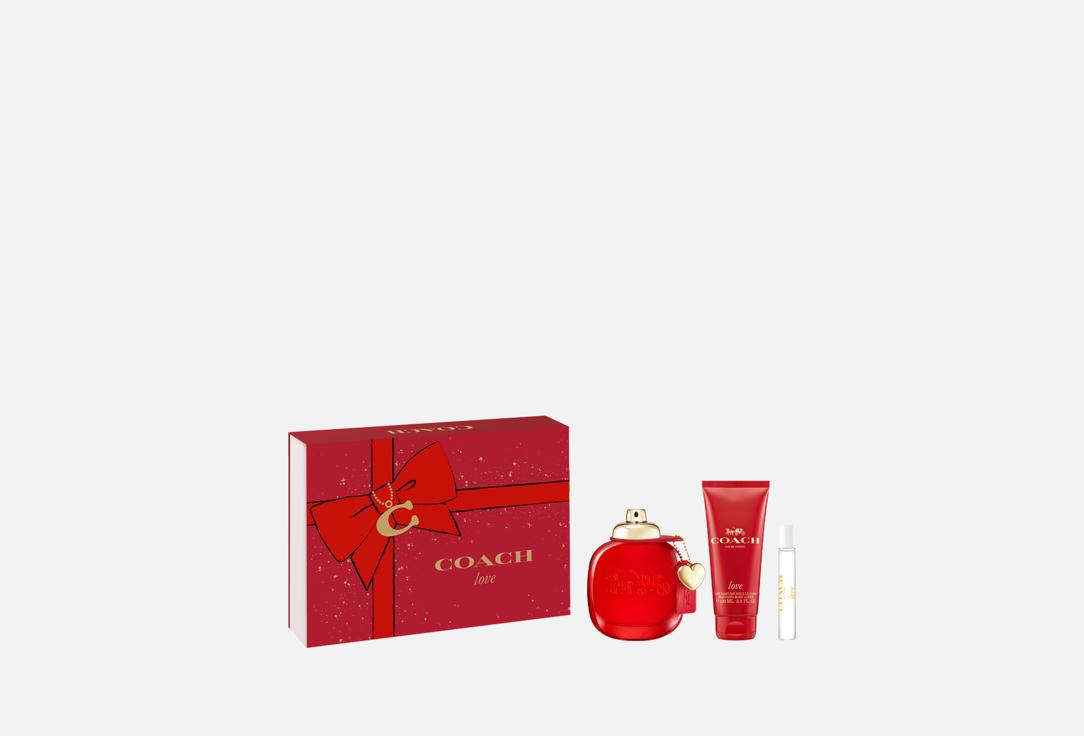 كوتش مجموعة ماء عطر ولوشن الجسم لوف