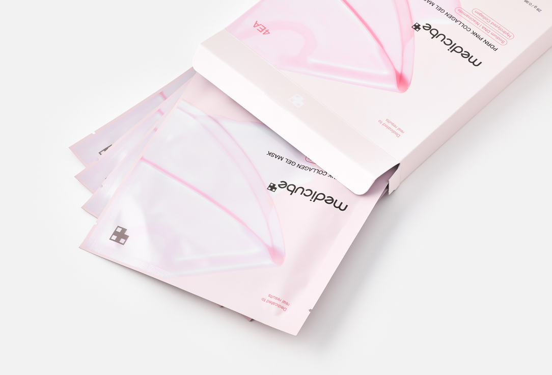Medicube Glow-boosting Hydrogel Mask Pack PDRN Pink Collagen Gel Mask