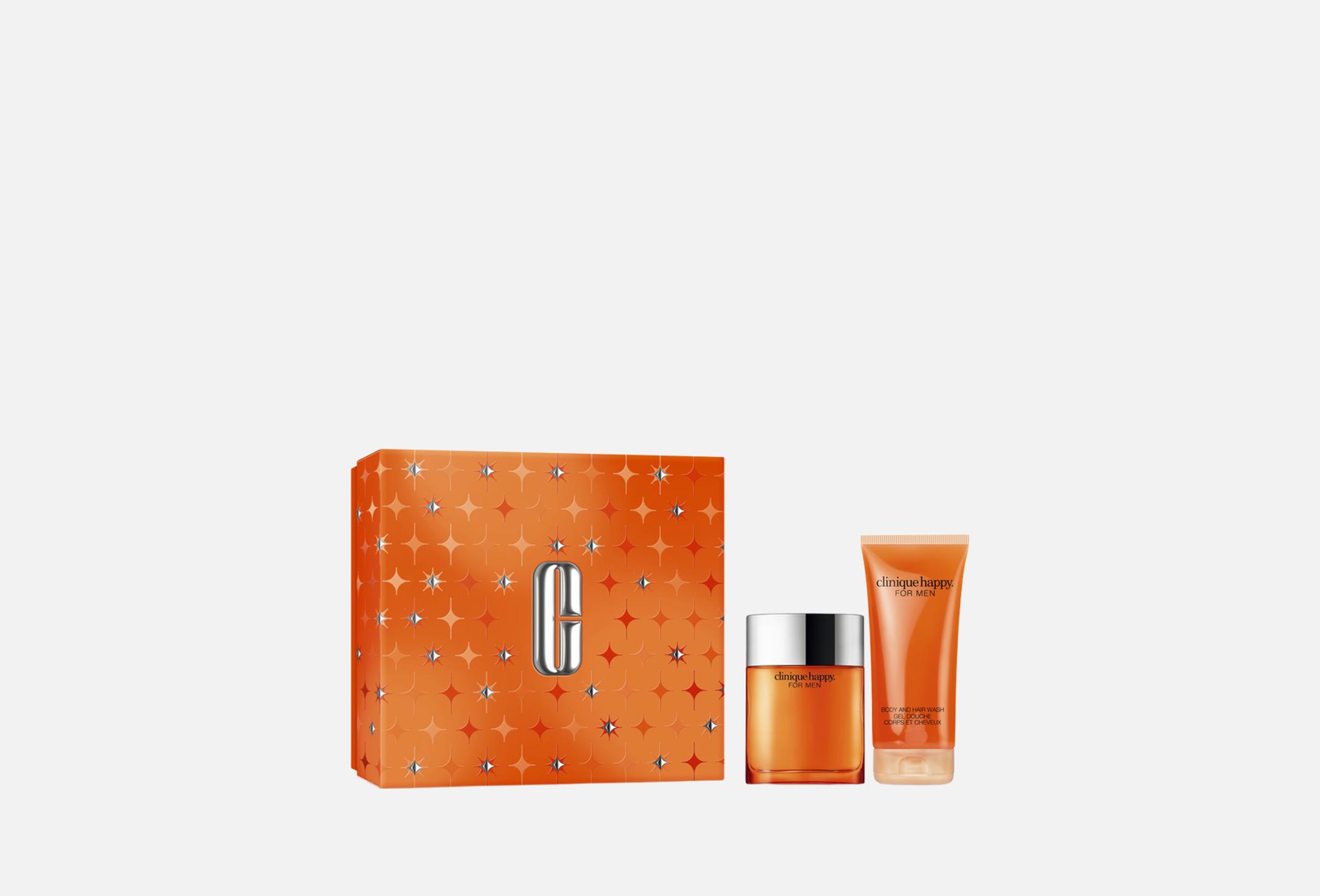 Clinique Cologne & Body Wash Gift Set HAPPY FOR HIM 2 pcs — buy in