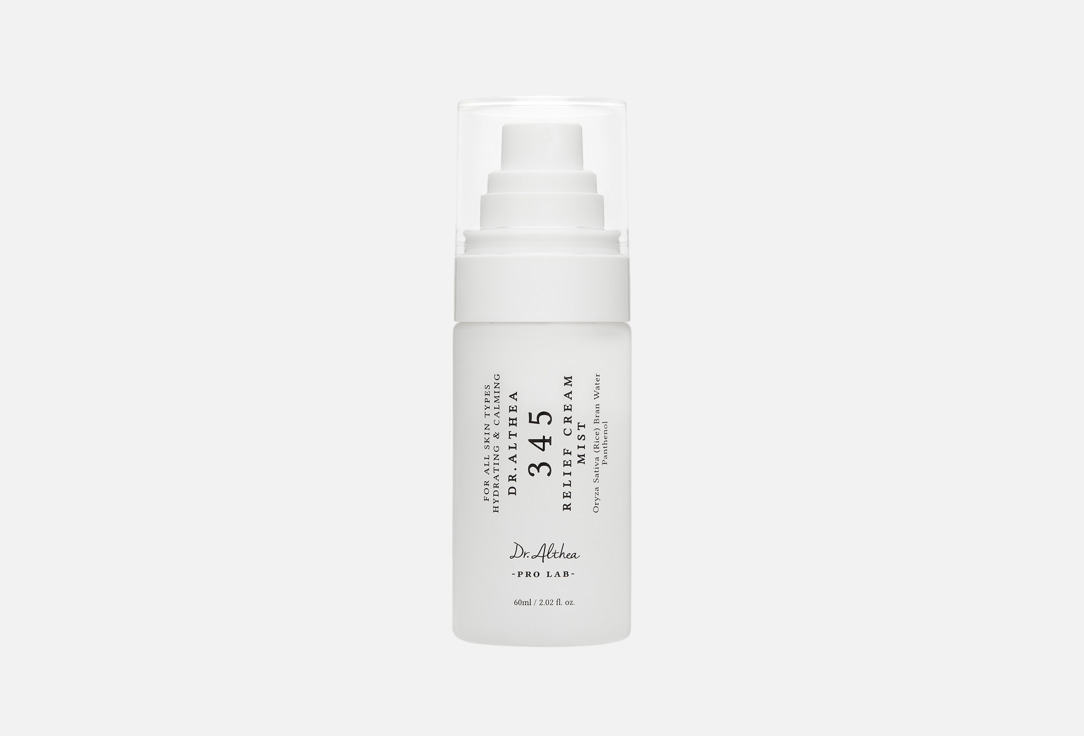 Dr. Althea Hydrating soothing face mist Relief Cream mist