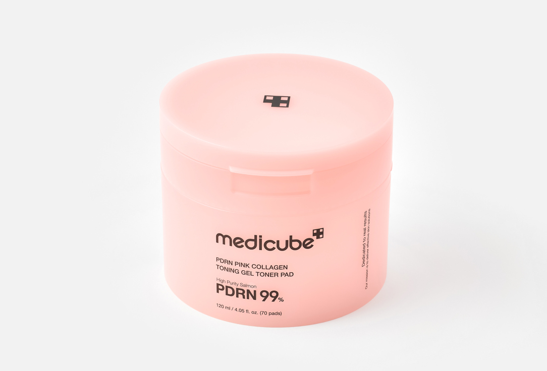 Medicube Firming toner face pads PDRN Pink Collagen Toning Gel Toner Pad