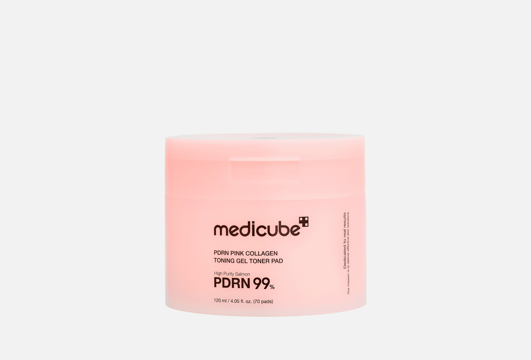 Medicube Firming toner face pads PDRN Pink Collagen Toning Gel Toner Pad