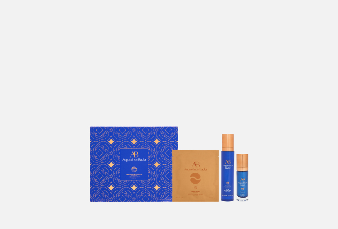 Augustinus Bader Gift Set: Eye Patches, Face Cream, Face Cleansing Gel The Illuminating Collection