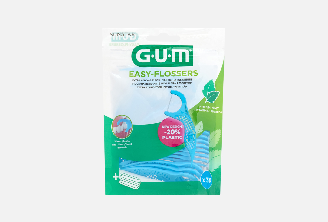 g.U.M Dental Floss Easy Flossers