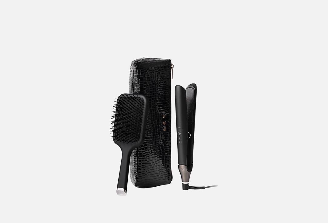 GHD Gift Set: Hair Straightener, Paddle Brush, Bag CHRONOS
