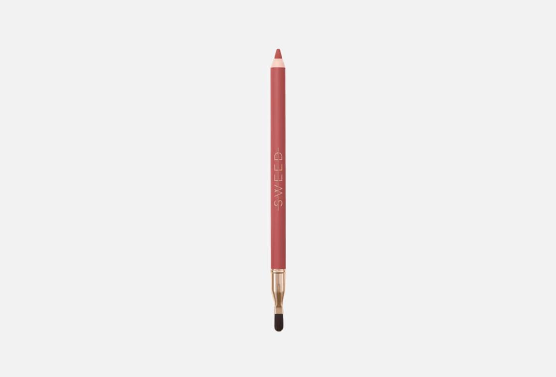 Sweed Velvety Lip Pencil with Brush Lip Liner