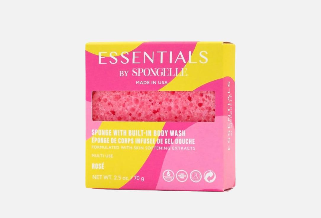Spongelle Body Wash Infused Buffer Rose Buffer 1 pcs Spongelle Body Wash Infused Buffer Rose Buffer