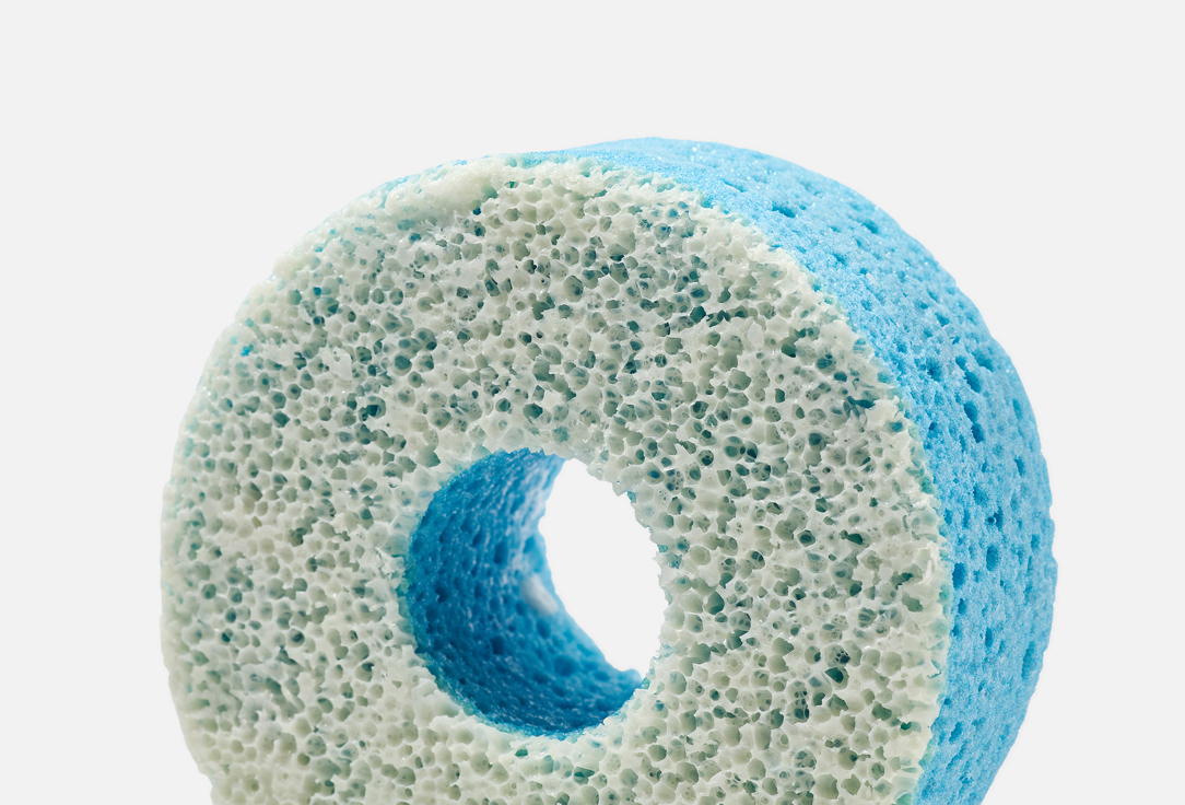 Spongelle Foot Buffer & Nail File Pedi Pop Cotton Candy 1 pcs Spongelle Foot Buffer & Nail File Pedi Pop Cotton Candy