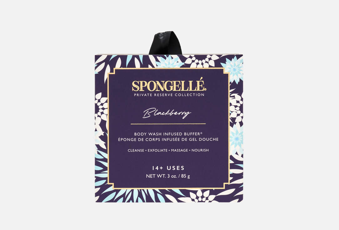 Spongelle Body Wash Infused Buffer Private Reserve Blackberry Buffer 1 pcs Spongelle Body Wash Infused Buffer Private Reserve Blackberry Buffer