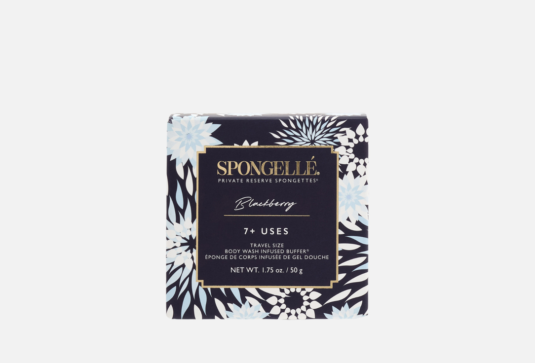 Spongelle Body Wash Infused Sponge Private Reserve Blackberry Flower Spongette 1 pcs Spongelle Body Wash Infused Sponge Private Reserve Blackberry Flower Spongette