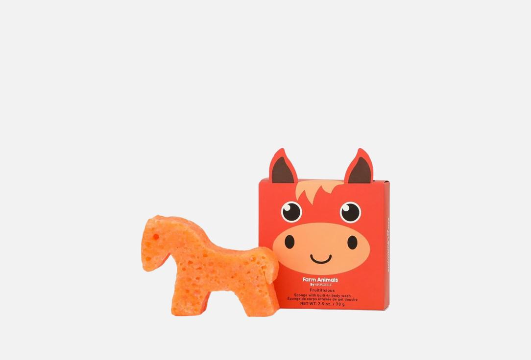 Spongelle Body Wash Infused Buffer Henry Horse Buffer 1 pcs Spongelle Body Wash Infused Buffer Henry Horse Buffer