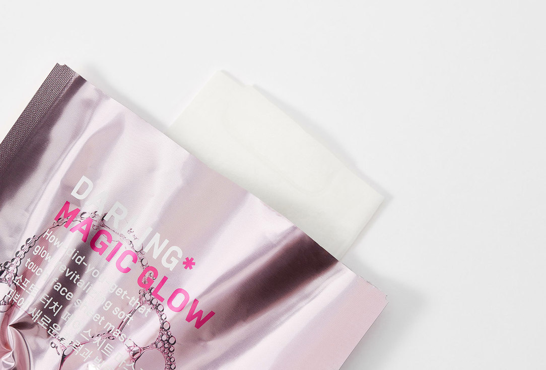 DARLING* Revitalising face sheet mask Magic glow