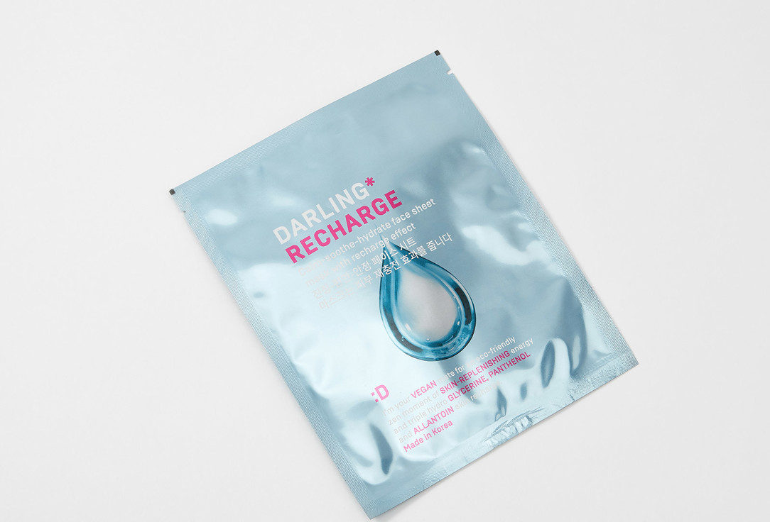 DARLING* Soothing face sheet mask Recharge