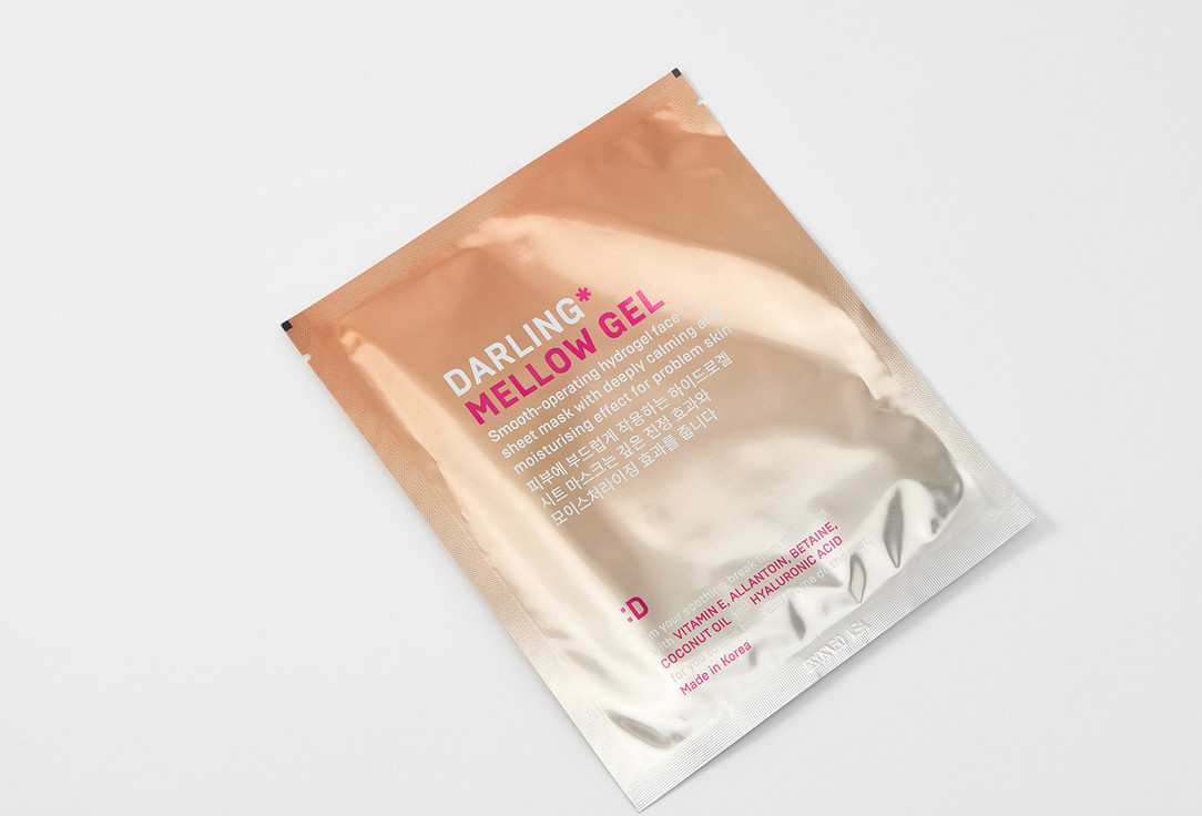 DARLING* Moisturising hydrogel face sheet mask Mellow gel