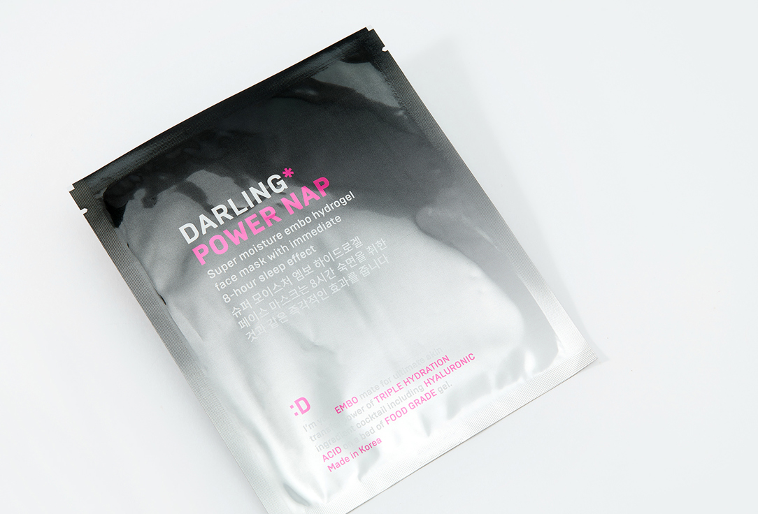 DARLING* Super moistrue hydrogel face sheet mask Power nap