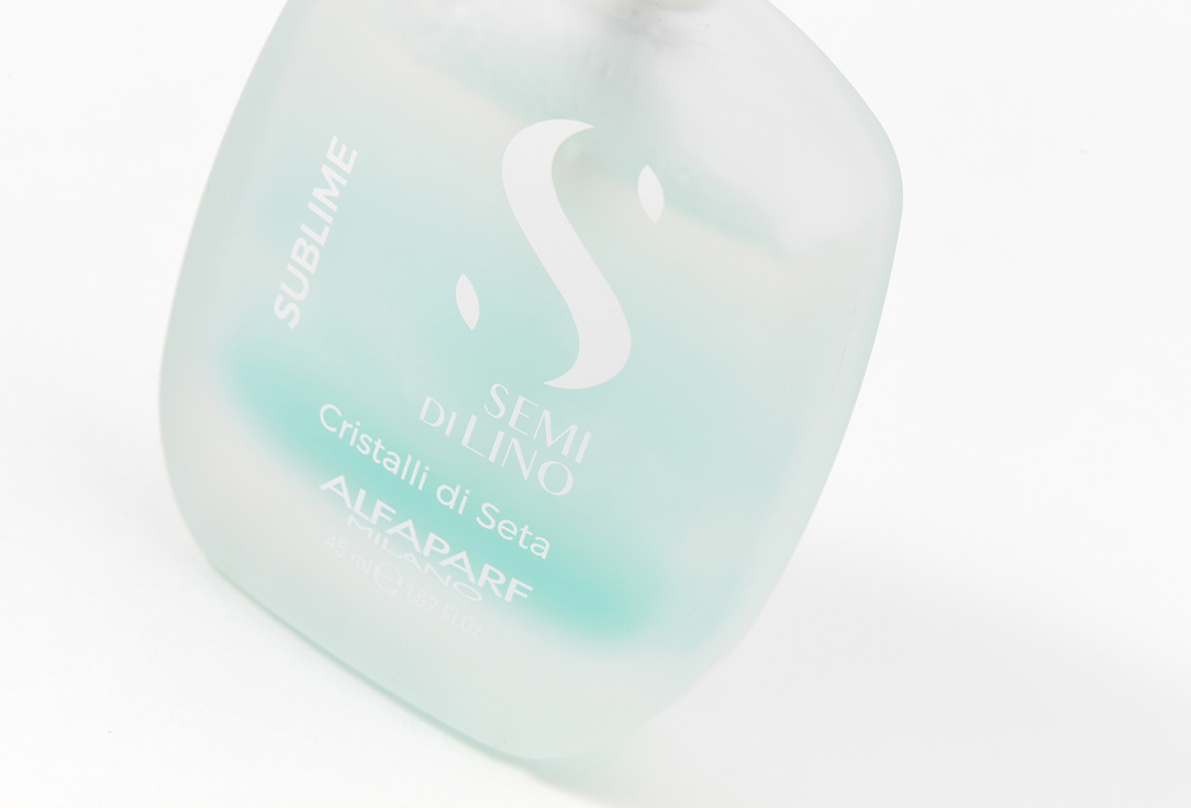 Alfaparf Milano Professional Two phase smoothing hair serum Semi Dilino CRISTALLI DI SETA