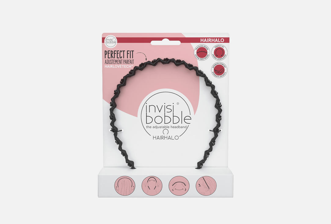 Invisibobble Headband Hairhalo  True Dark Sparkle