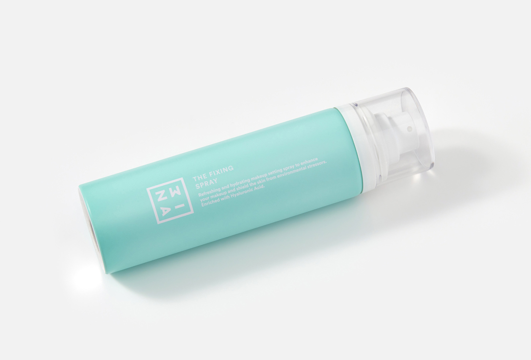 3INA Hydrating Fixing Spray with Hyaluronic Acid and Caffeine The Fixing Spray