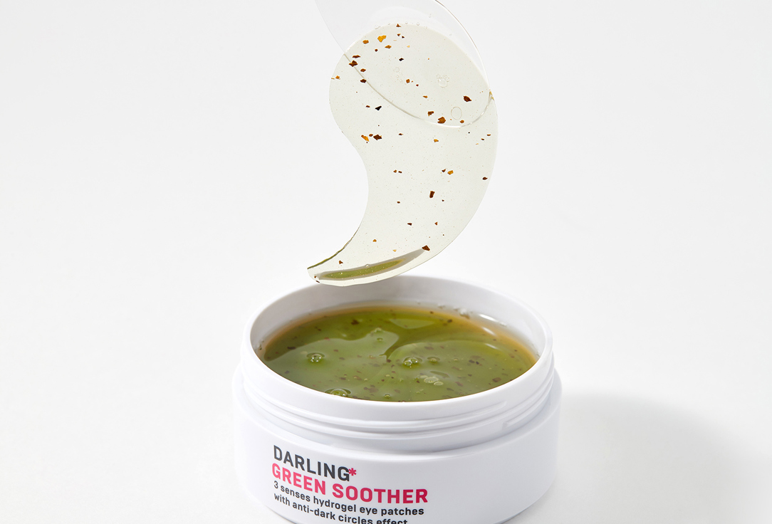 DARLING* Anti-dark circles hydrogel eye patches Green soother