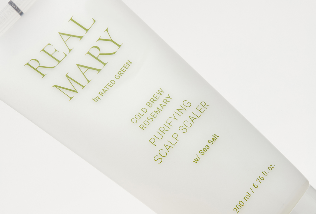 RATED GREEN Purifying Scalp Scrub REAL MARY Cold Brew Rosemary